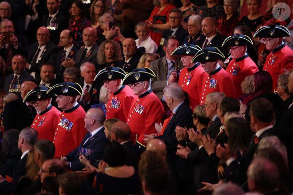 La famille royale assiste au Royal British Legion Festival of Remembrance au Royal Albert Hall à Londres le 11 novembre 2023.