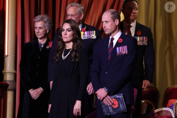 Kate Middleton, le prince William - La famille royale assiste au Royal British Legion Festival of Remembrance au Royal Albert Hall à Londres le 11 novembre 2023.
