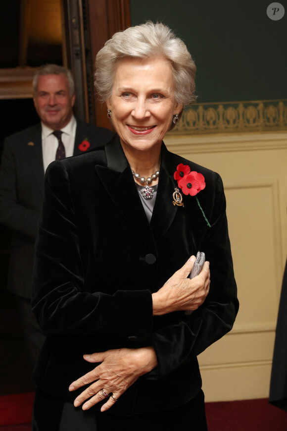 La duchesse de Gloucester - La famille royale assiste au Royal British Legion Festival of Remembrance au Royal Albert Hall à Londres le 11 novembre 2023.