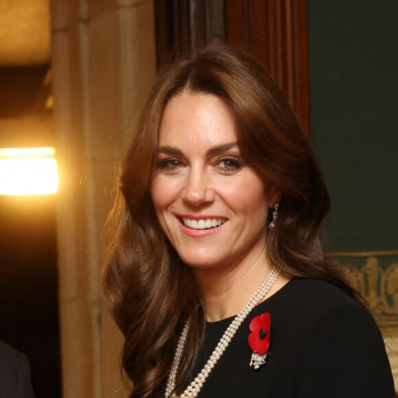 Catherine Kate Middleton, princesse de Galles - La famille royale assiste au Royal British Legion Festival of Remembrance au Royal Albert Hall à Londres le 11 novembre 2023.