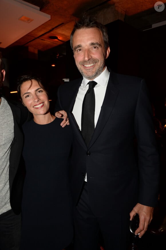 Alessandra Sublet et son ex-mari Clément Miserez - Inauguration de la boutique Audemars Piguet, 15 rue Royale, et présentation de la nouvelle collection Royal Oak Yellow Gold, à Paris, le 26 mai 2016. © Rachid Bellak/Bestimage