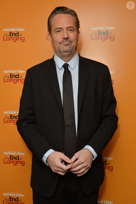 Matthew Perry - Soirée après la représentation de la pièce de théâtre "The End of Longing" à Londres. Le 11 février 2016