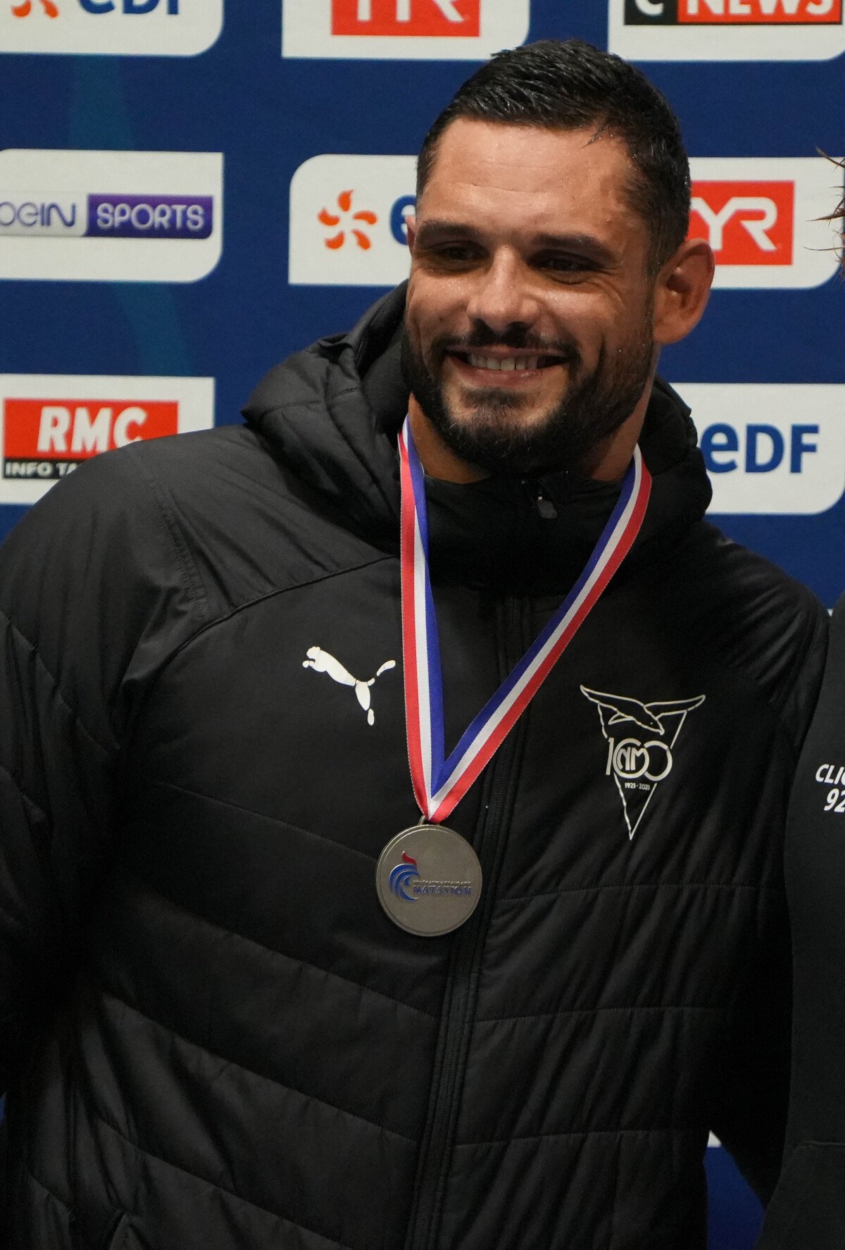 Photo Florent Manaudou Championnat de France de natation en petit