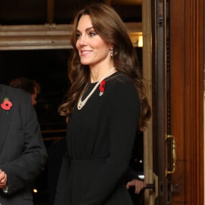 Kate Middleton, princesse de Galles - La famille royale assiste au Royal British Legion Festival of Remembrance au Royal Albert Hall à Londres le 11 novembre 2023.