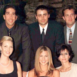 Jennifer Aniston, Matt LeBlanc, Courteney Cox, Matthew Perry, David Schwimmer et Lisa Kudrow (archive)