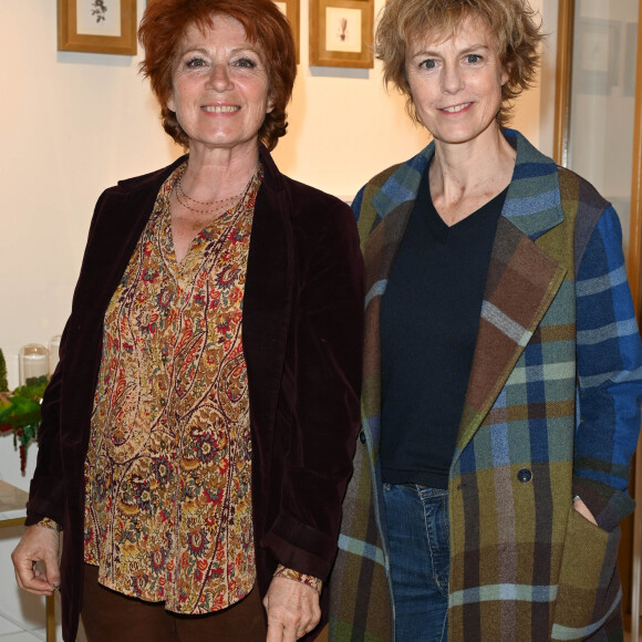 Exclusif - Véronique Genest et Anne Richard - Lancement du complément alimentaire "Elix'Science" au Concept Store Chamberlan à Paris. Le 27 avril 2022. © Coadic Guirec / Bestimage