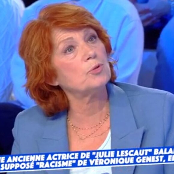 Véronique Genest dans "Touche pas à mon poste", le 23 novembre 2021, sur C8