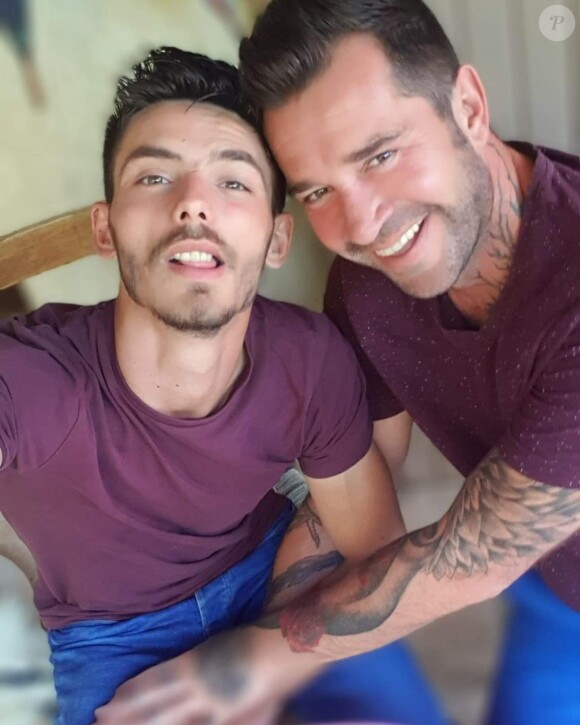 Mathieu et Alexandre (L'amour est dans le pré) sur Instagram.