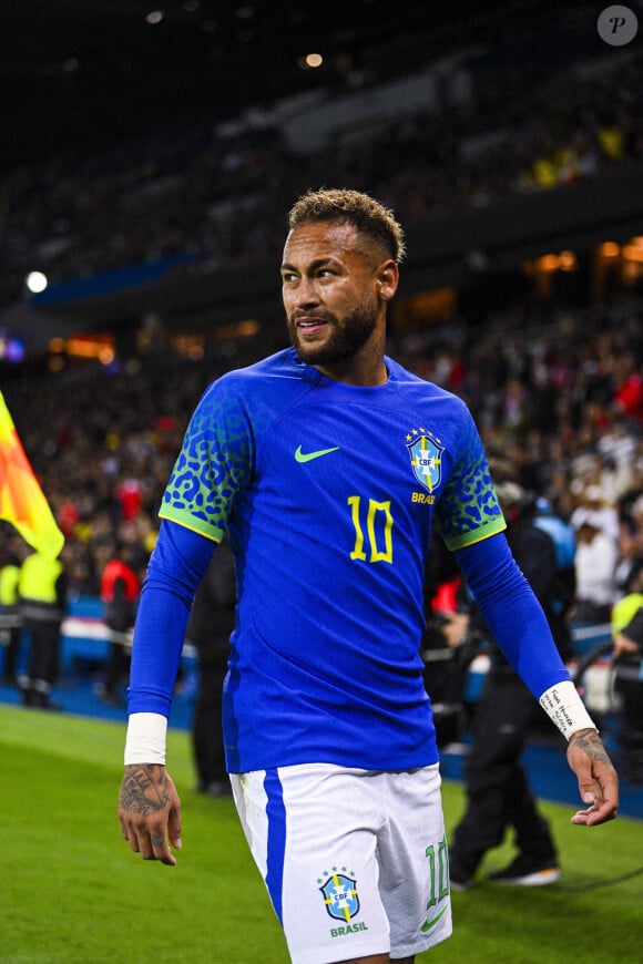 Neymar Jr (Bresil) - Match de la Ligue Des Nations 2022 "Bresil - Tunisie (5-1)" au Parc des Princes à Paris, le 27 septembre 2022.