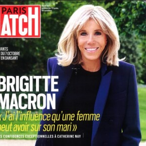 Retrouvez l'interview intégrale de Brigitte Macron dans le magazine Paris Match.