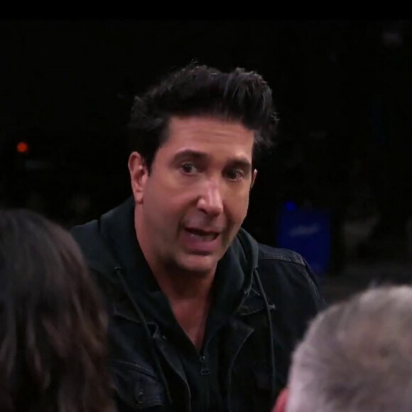 David Schwimmer - Capture d'écran de l'épisode spécial de Friends, les retrouvailles, diffusé sur HBO en mai 2021