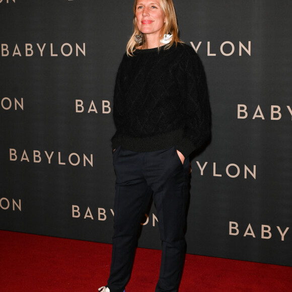 Agathe Lecaron à la première du film "Babylon" au cinéma Le Grand Rex à Paris, France, le 14 janvier 2023. © Coadic Guirec/Bestimage