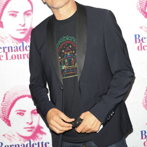 Gad Elmaleh - Générale du spectacle musical "Bernadette de Lourdes" au Dôme de Paris à Paris le 21 septembre 2023.  © Coadic Guirec/Bestimage