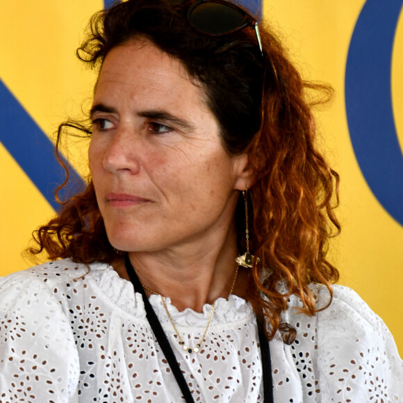Mazarine Pingeot a sorti son nouveau roman, "Le Salon de Massage", en août dernier aux Editions Mialet Barrault.
Mazarine Pingeot - 25e édition du Festival du Livre à Nice le 18 septembre 2021. © Bruno Bebert/Bestimage