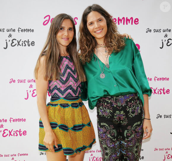 Exclusif - Joyce Jonathan et Vanille - Photocall de la soirée "Je suis une femme et j'existe" à la Citéco à Paris. Le 28 juin 2023. © Jonathan Rebboah / Panoramic / Bestimage