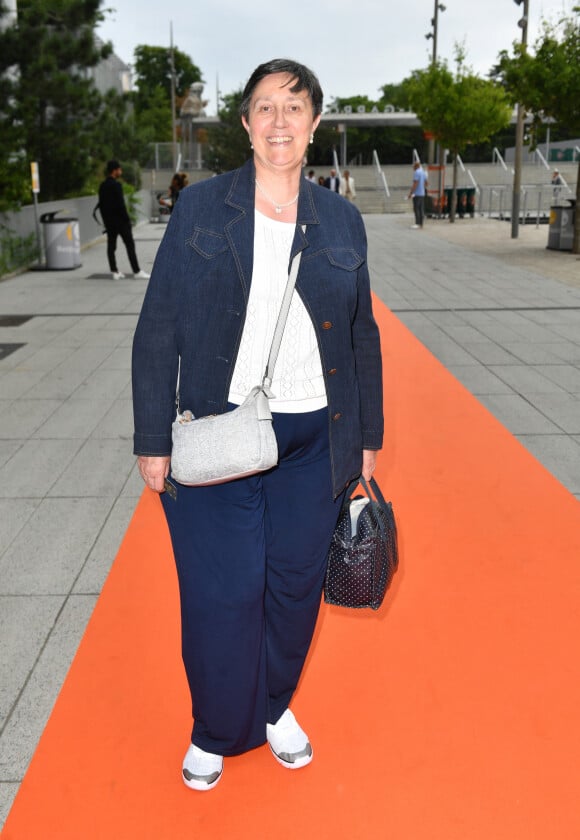 Danielle Moreau - 2ème édition du gala "Coeur Central" au profit de Terre d'Impact fonds de dotation de la FFT et de l'association "Fête le Mur "sur le Court Central Philippe Chatrier à Roland Garros, Paris le 28 juin 2023. © Veeren/Bestimage