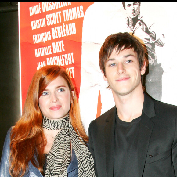 Gaspard Ulliel et Cécile Cassel lors de l'avant-première de Ne le dis à personne à Paris