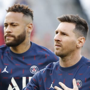 Lionel Messi et Neymar, gros problème du PSG ?
 
Lionel Messi (PSG) - Neymar (PSG) - Match de football de ligue 1 Uber Eats entre le Paris St Germain et Troyes à Paris.