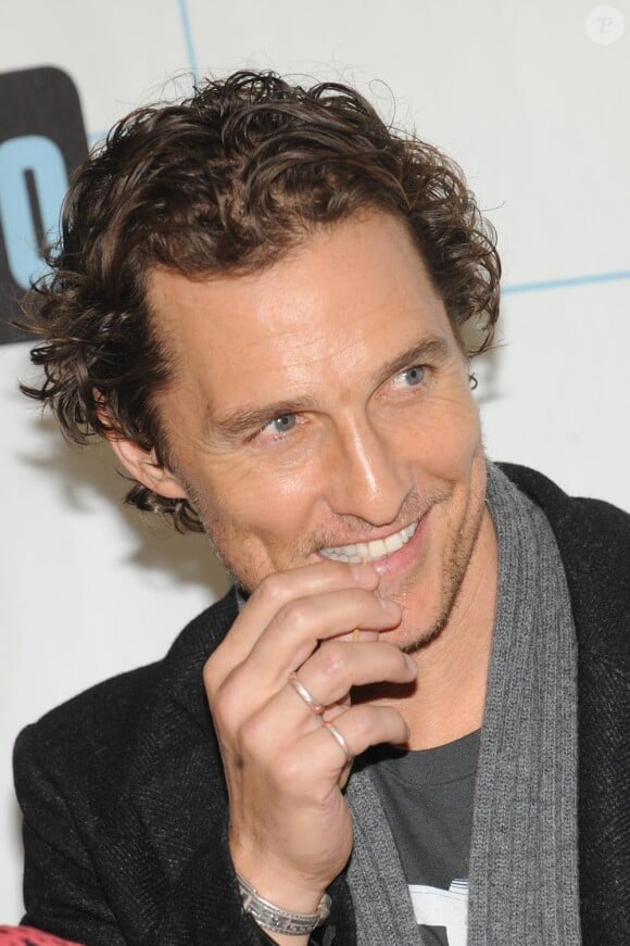 Matthew McConaughey  à la soirée Bravo à New York le 10 mars 2010