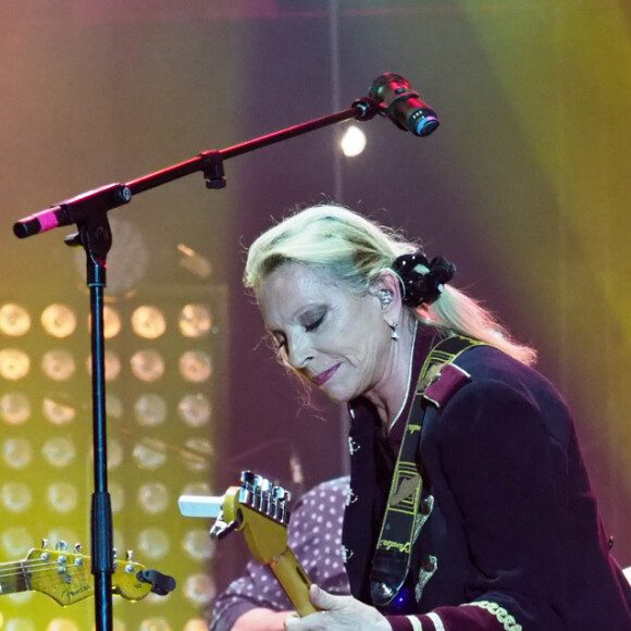 Stephen Stills et Christopher Stills - Véronique Sanson en concert pour l'ouverture du festival des Francofolies de La Rochelle. Le 11 juillet 2018