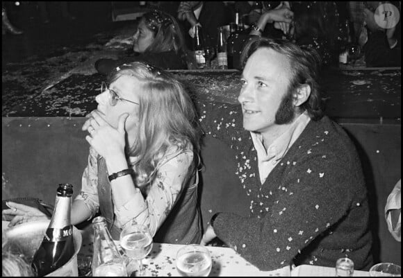 Véronique Sanson et Stephen Stills en 1974 lors d'un concert à Paris de Frank Zappa