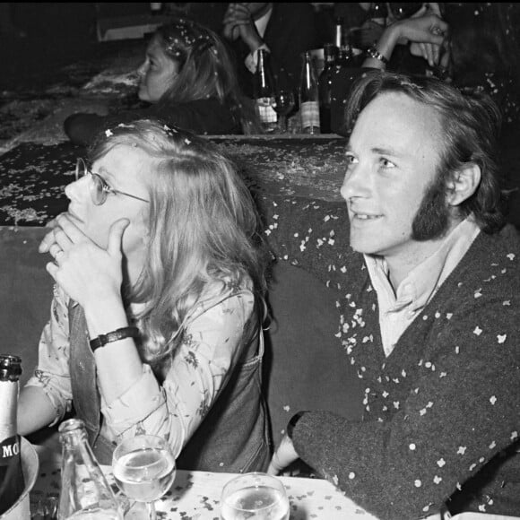 Véronique Sanson et Stephen Stills en 1974 lors d'un concert à Paris de Frank Zappa