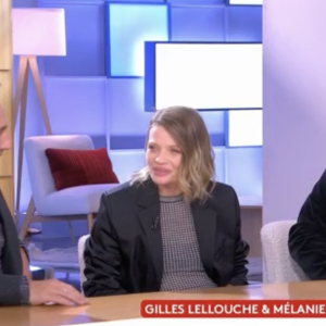 Mélanie Thierry dans l'émission C à Vous, 1er décembre 2023.