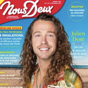Julien Doré fait la couverture de "Nous Deux"