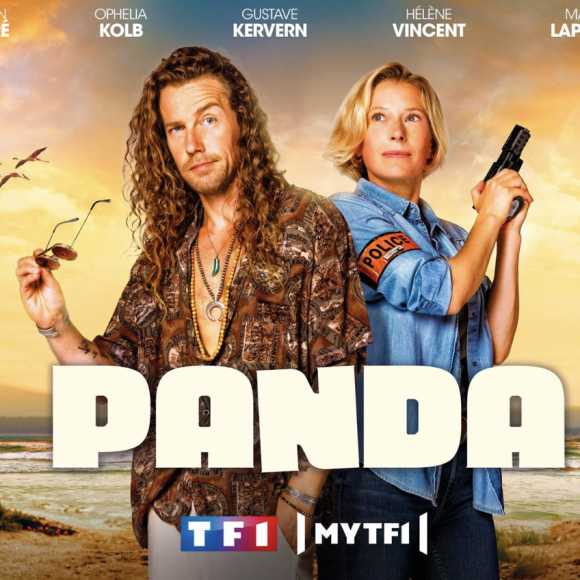 Julien Doré et Ophélia Kolb, stars de la nouvelle série de TF1 "Panda".