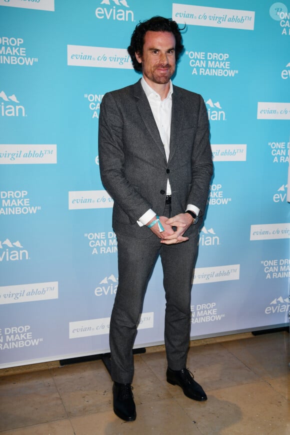 Mathias Vicherat (secrétaire général de Danone) à la soirée de lancement de la bouteille d'Evian "Rainbow Inside" collaboration entre Evian et Virgil Abloh au Palais de Chaillot à Paris, France, le 25 février 2019. © Giancarlo Gorassini/Bestimage