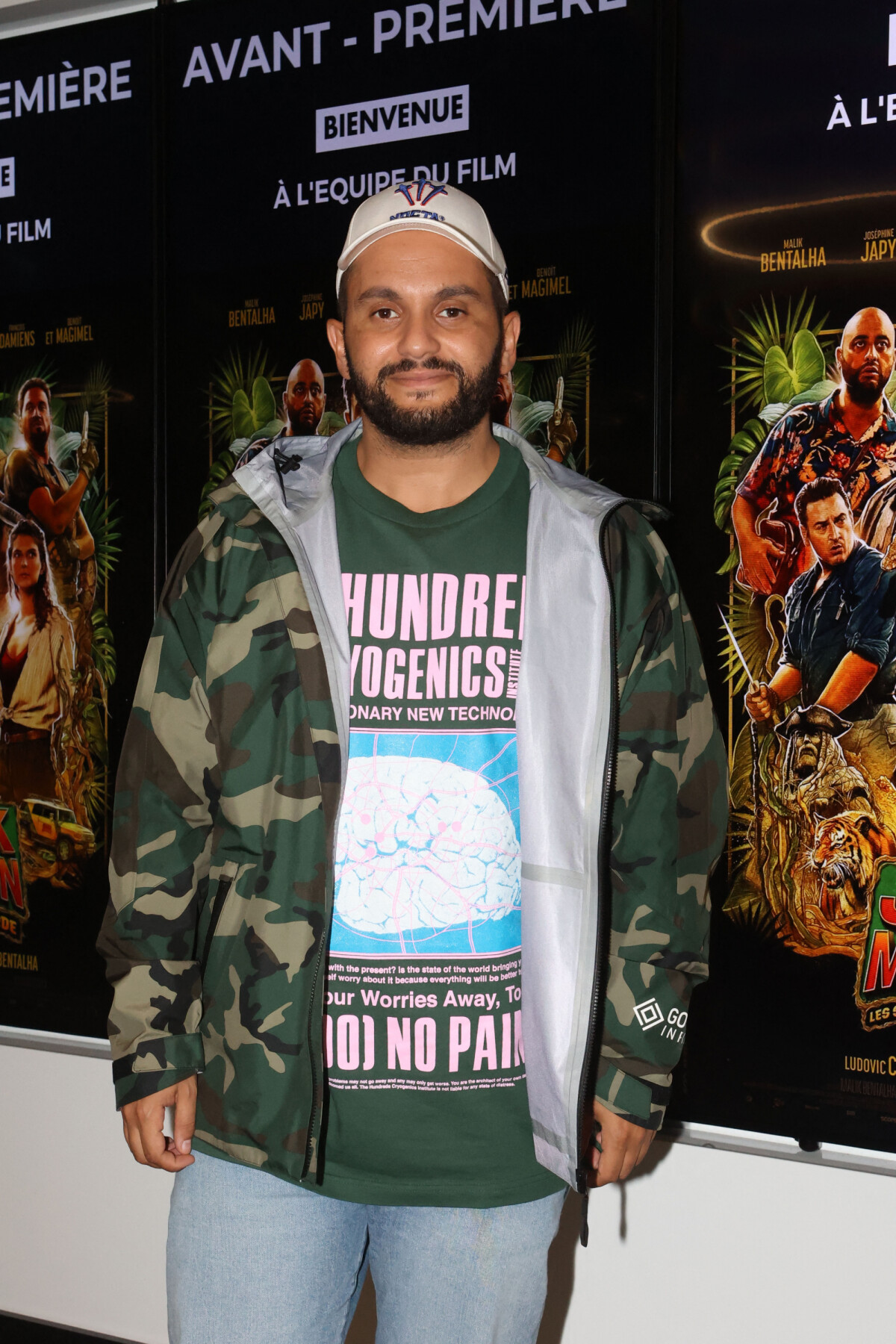 Photo L'acteurréalisateurscénariste Malik Bentalha au Méga CGR