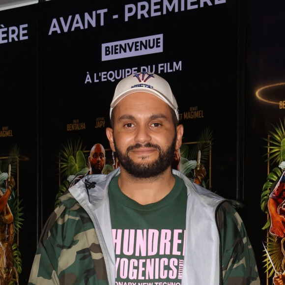 L'acteur-réalisateur-scénariste Malik Bentalha au Méga CGR Villenave d'Ornon (Gironde), le 23 septembre 2022 pour la présentation du film "Jack Mimoun et les secrets de Val Verde". © Jean-Marc Lhomer / Bestimage