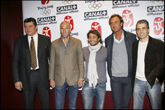 Archives - David Douillet, Zinedine Zidane, Bixente Lizarazu, Christophe Dugarry et Jean-Philippe Gatien