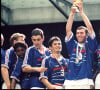 C'est dans un restaurant italien du 1ème arrondissement que Zidane et ses coéquipiers se sont retrouvés
 
Archives - L'équipe de France vainqueur de la Coupe du monde en 1998.