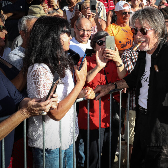 Jacques Dutronc - Challenge Henri Salvador 2019 en Corse, le 13 Septembre 2019. © Olivier Sanchez/Crystal/Bestimage