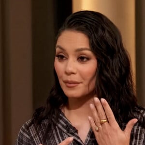 Ils se sont effectivement dits "oui" au Mexique, à l'Azulik City of Arts qui se situe à Tulum.
Vanessa Hudgens sur le plateau de l'émission "The Drew Barrymore Show" à Los Angeles.