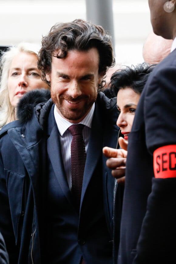 Rachida Dati et Mathias Vicherat - Inauguration du centre culturel et spirituel orthodoxe russe à Paris le 19 octobre 2016. © Alain Guizard / Bestimage 