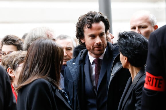 Anne Hidalgo, Mathias Vicherat et Rachida Dati - Inauguration du centre culturel et spirituel orthodoxe russe à Paris le 19 octobre 2016. © Alain Guizard / Bestimage 