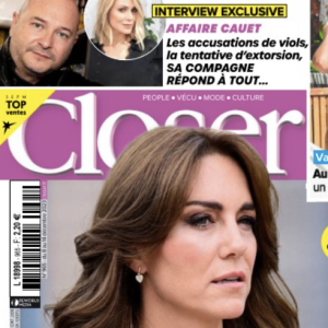 Couverture du nouveau numéro du magazine "Closer".