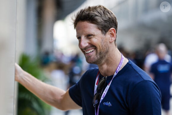 Romain Grosjean - Essais du Grand Prix F1 à Miami le 5 mai 2022.