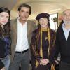Cécile Cassel, Christophe Barratier, Anny Duperey et Gérard Jugnot présente le 49e gala de l'Union des artistes à la presse, à Paris, le 11 mars 2010 !