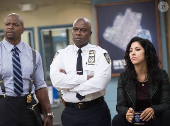 Le commissariat de police du 99e district est en deuil.
Andre Braugher incarne le capitaine Raymond Holt dans la série "Brooklyn Nine Nine".