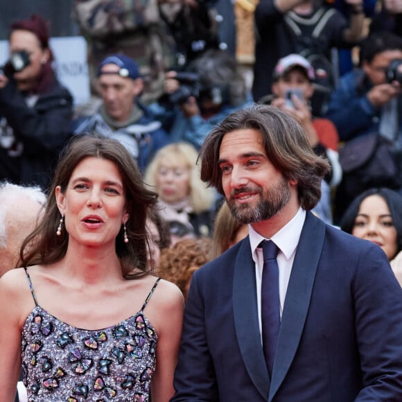 Charlotte Casiraghi et Dimitri Rassam - Montée des marches du film " Killers of the flower moon " lors du 76ème Festival International du Film de Cannes, au Palais des Festivals à Cannes. Le 20 mai 2023 © Jacovides-Moreau / Bestimage 