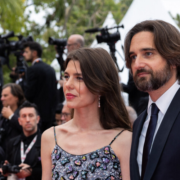 Dimitri Rassam et Charlotte Casiraghi - Montée des marches du film " Killers of the flower moon " lors du 76ème Festival International du Film de Cannes, au Palais des Festivals à Cannes. Le 20 mai 2023 © Olivier Borde / Bestimage 