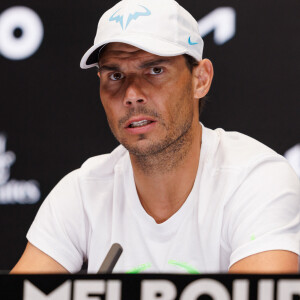 Elle a certainement pu profiter du fameux marché de Noël
 
Rafael Nadal en conférence de presse lors du tournoi de l'Open d'Australie à Melbourne, le 18 janvier 2023. © Sydney Low/CSM via Zuma Press/Bestimage