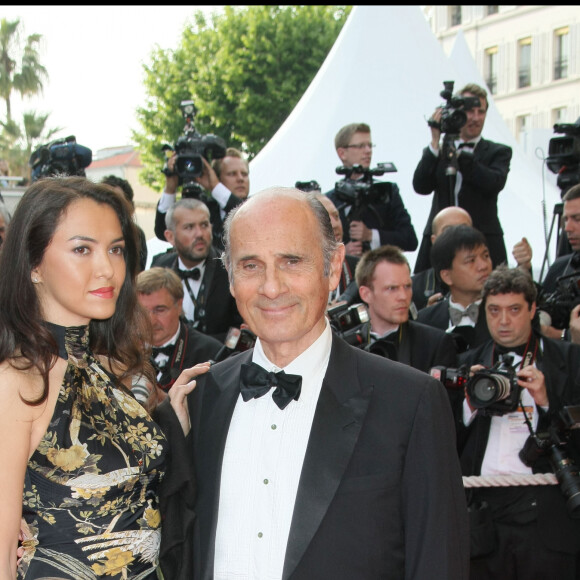 Guy Marchand et sa femme Adelina, à Cannes