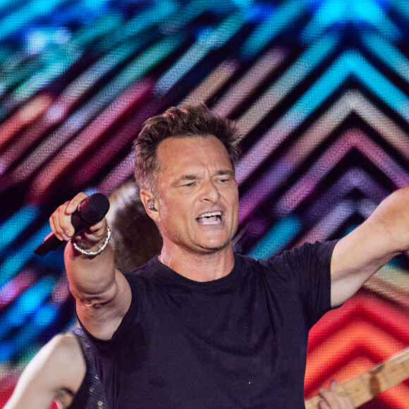 Exclusif - David Hallyday - Enregistrement de l'émission "La fête de la Musique" à Reims, diffusée en direct le 21 juin