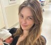 Elle a dévoilé de tendres photos pour annoncer l'heureux événement sur Instagram
Annabelle Belmondo dévoile les photos de son premier bébé, Angelo Nabil Sehnaoui, qui est né le 10 décembre 2023