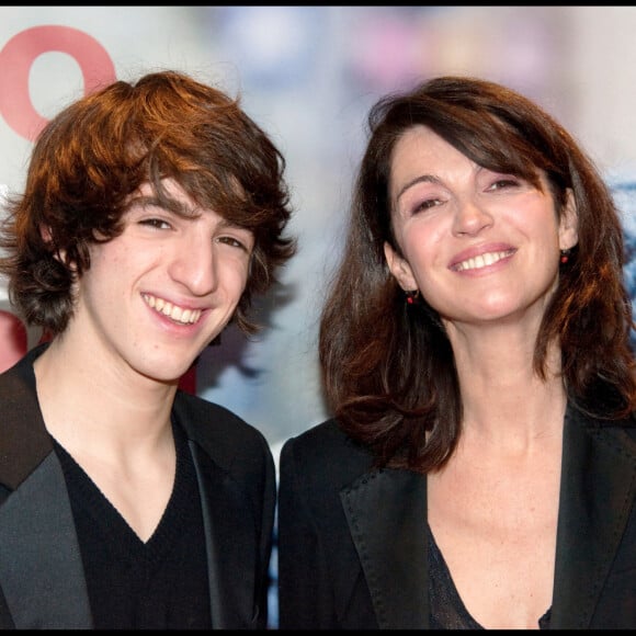 Zabou Breitman et Antonin Chalon- Première du film No et moi à Paris