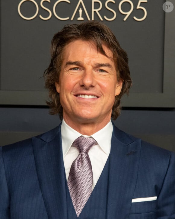 Le bas de son visage, en revanche, ressemble davantage à celui de son père, Tom Cruise.
Tom Cruise au photocall du déjeuner des nominés de la 95ème cérémonie des Oscars à Beverly Hills. Los Angeles, le 13 février 2023. 